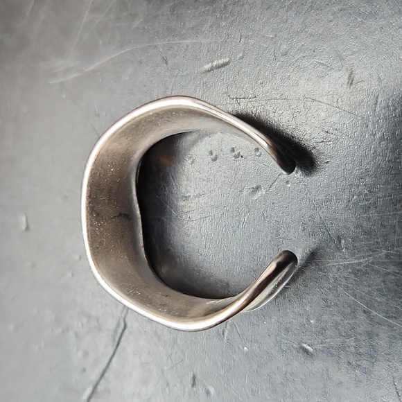 Silver Wide Band Ring - Picture 4 of 4